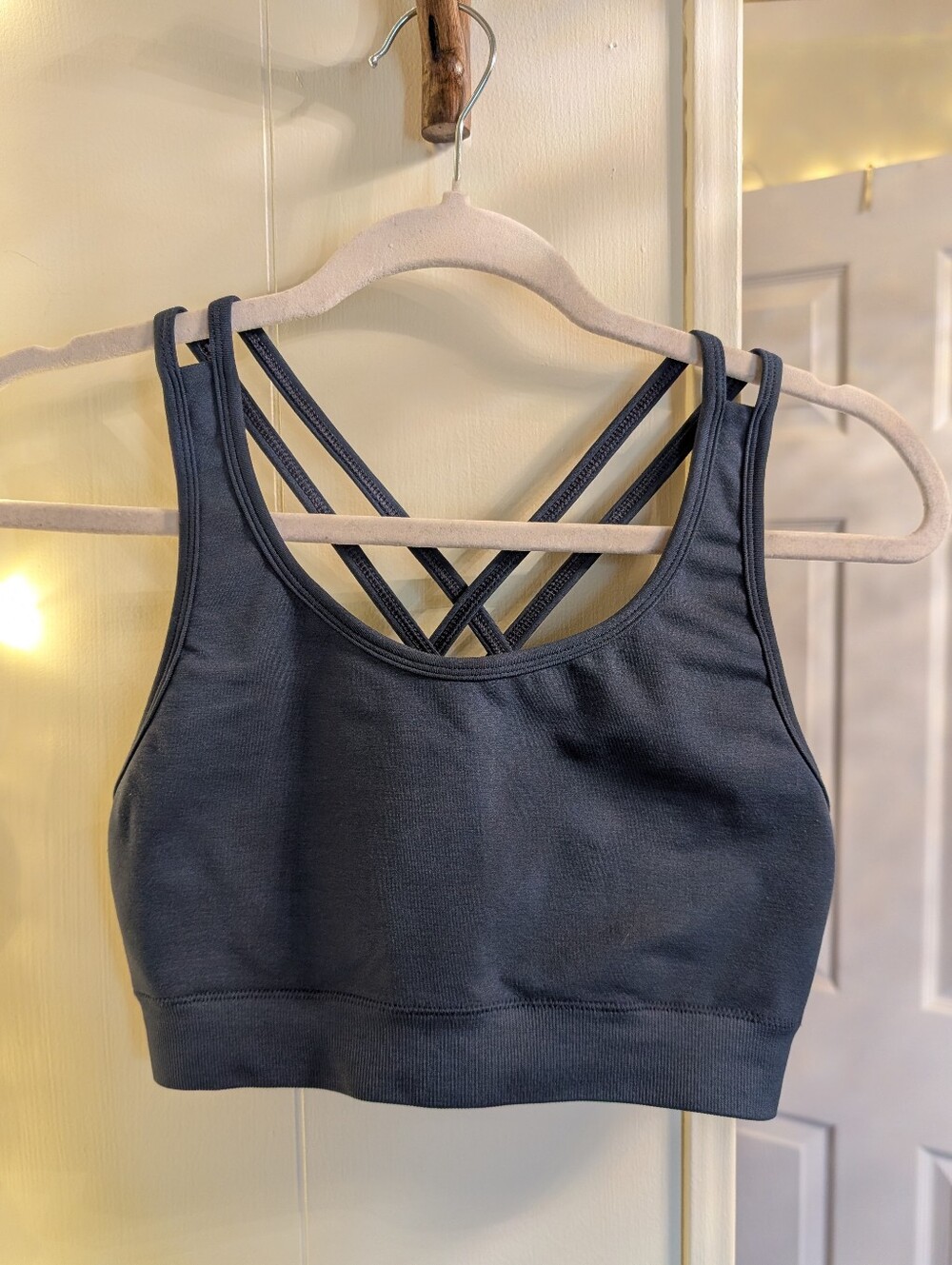 Alphalete Revival Bra Large Navy